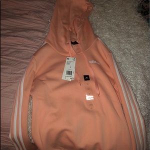 Women’s pink ADIDAS hoodie